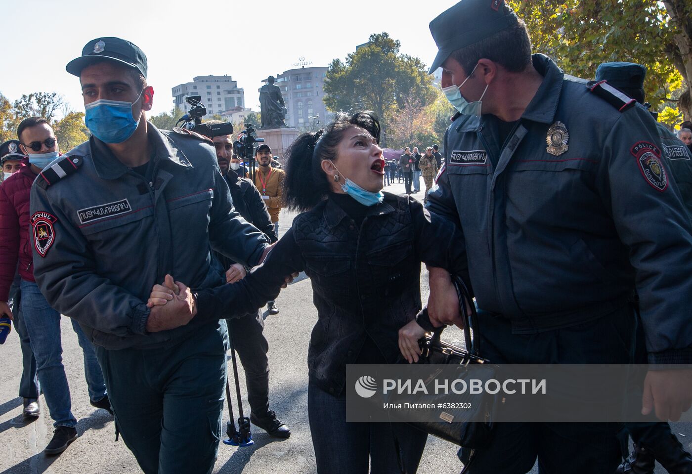 Митинг оппозиции в Ереване