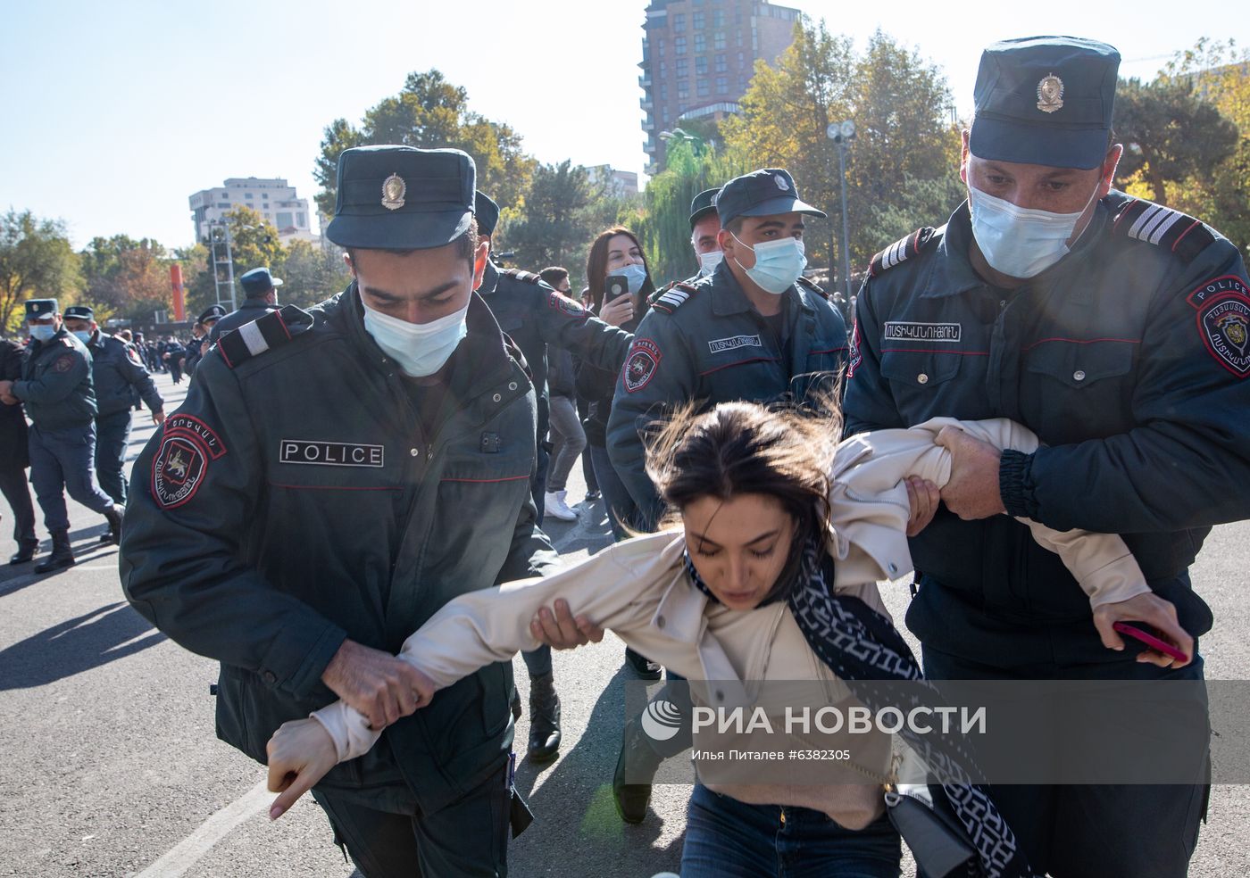 Митинг оппозиции в Ереване