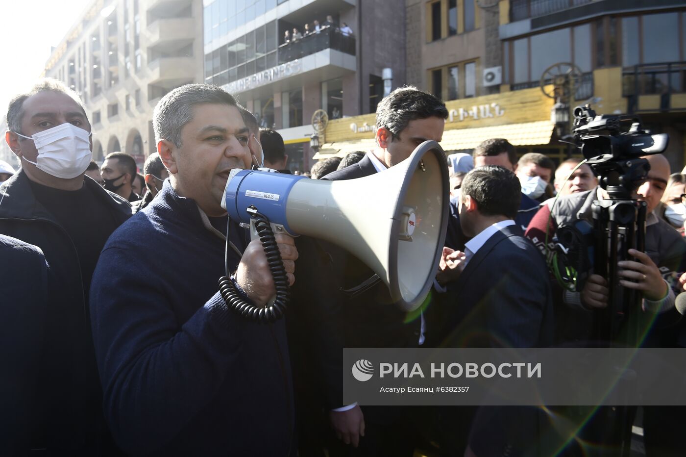 Митинг оппозиции в Ереване