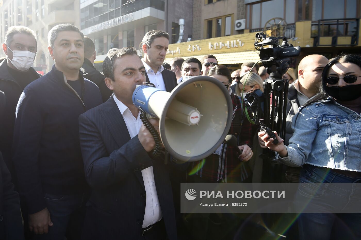 Митинг оппозиции в Ереване