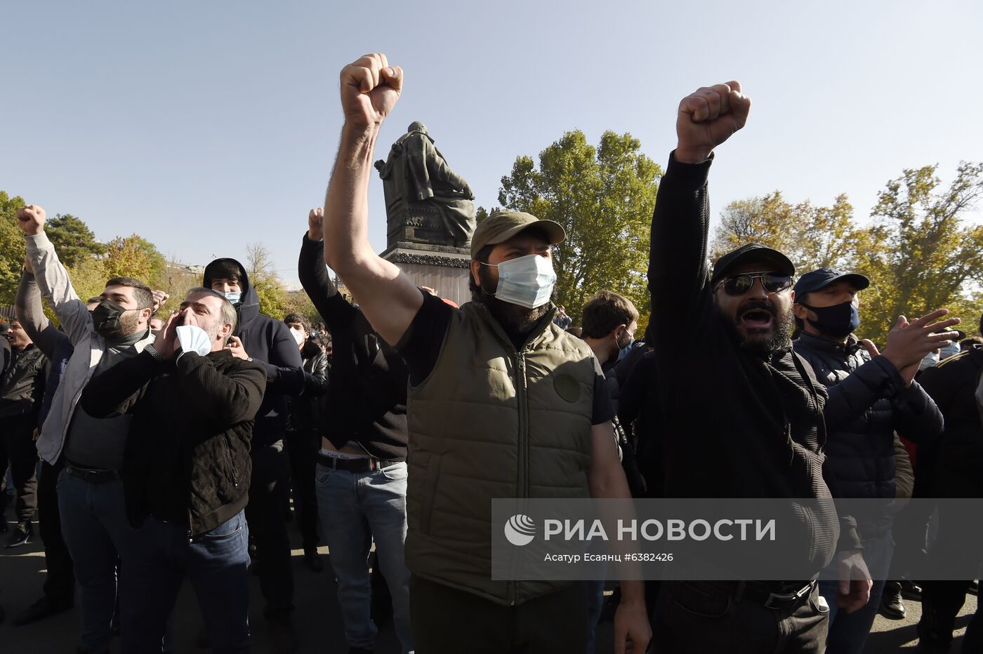 Митинг оппозиции в Ереване