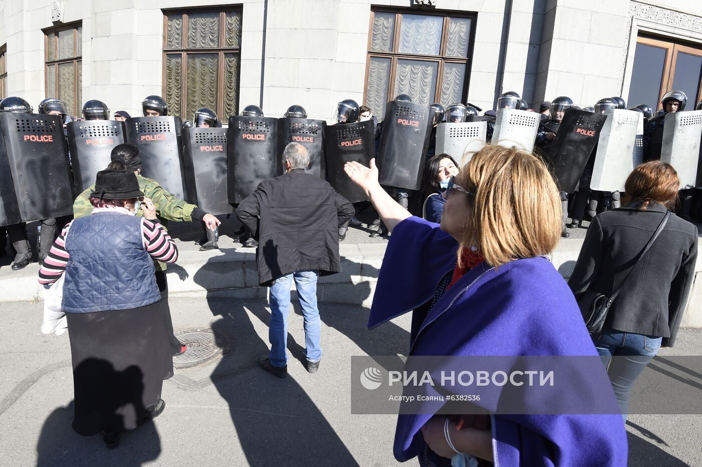 Митинг оппозиции в Ереване