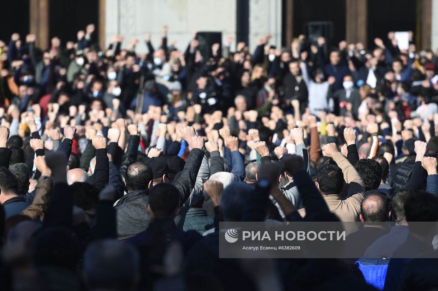 Митинг оппозиции в Ереване