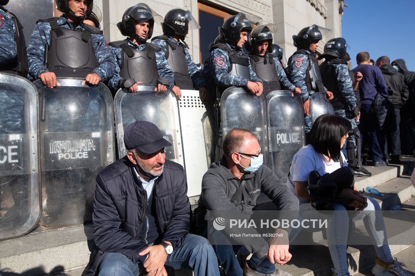 Митинг оппозиции в Ереване