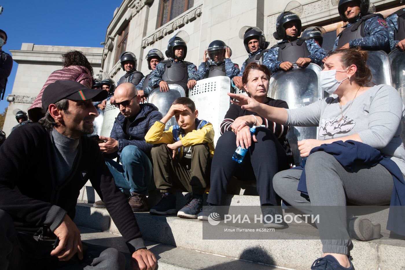 Митинг оппозиции в Ереване