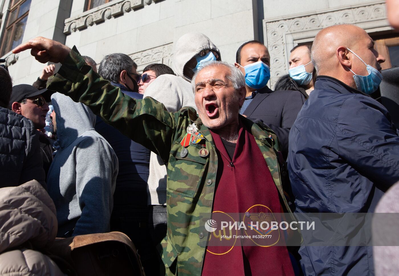 Митинг оппозиции в Ереване