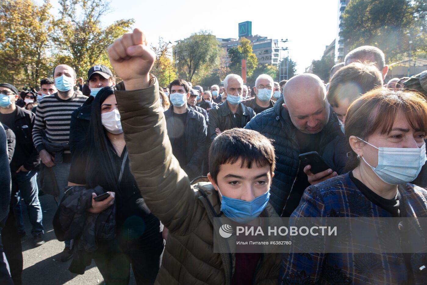 Митинг оппозиции в Ереване