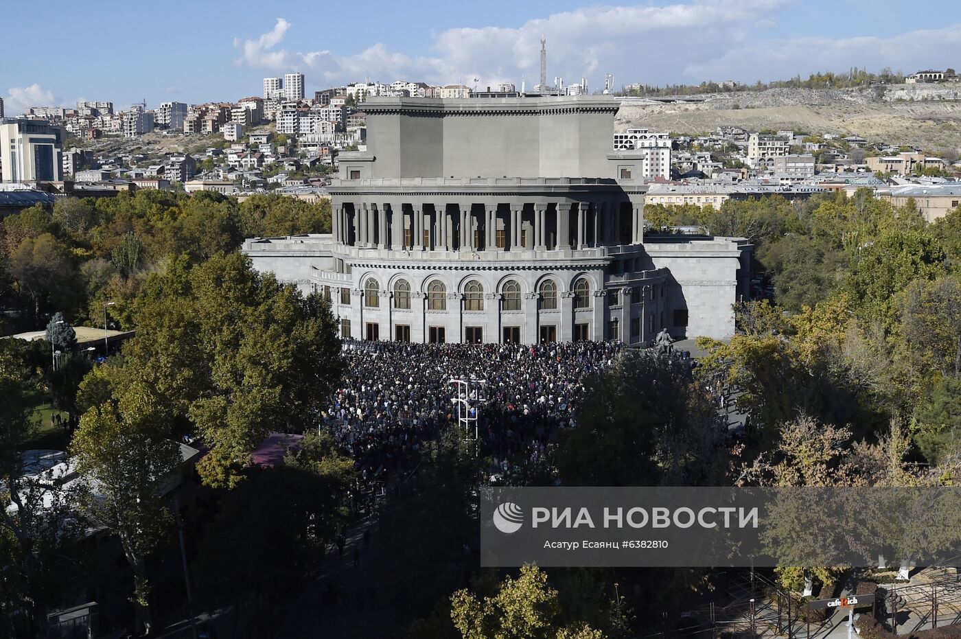 Митинг оппозиции в Ереване