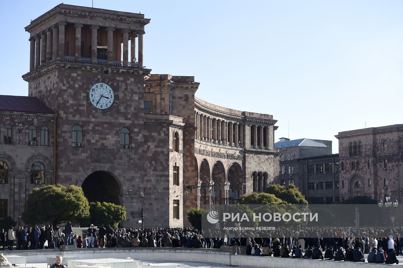 Митинг оппозиции в Ереване