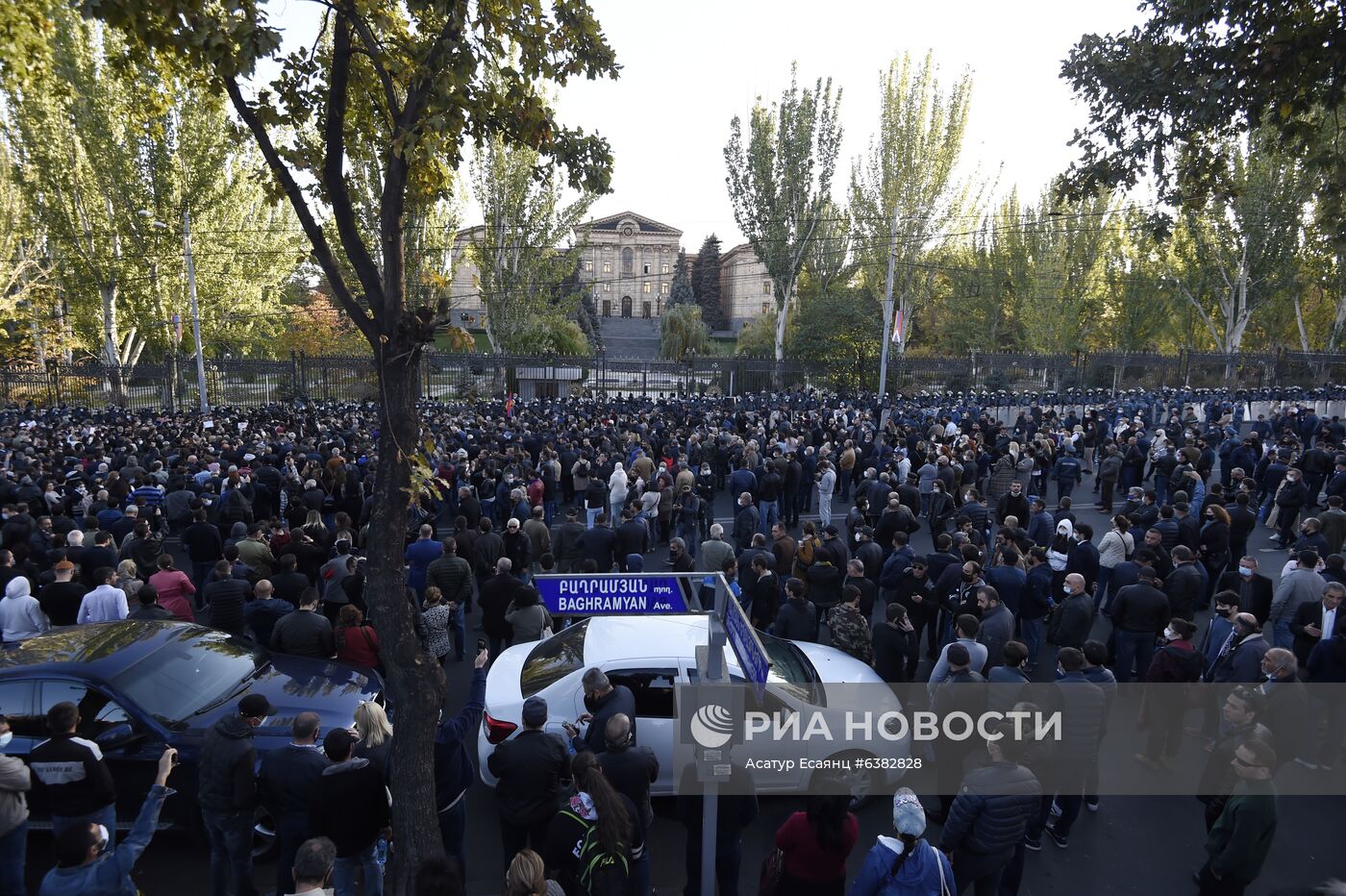 Митинг оппозиции в Ереване