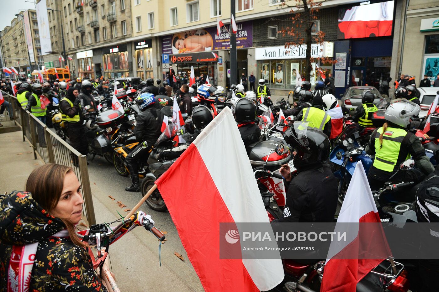 Марш националистов в Варшаве