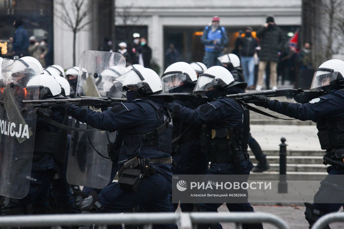 Марш националистов в Варшаве