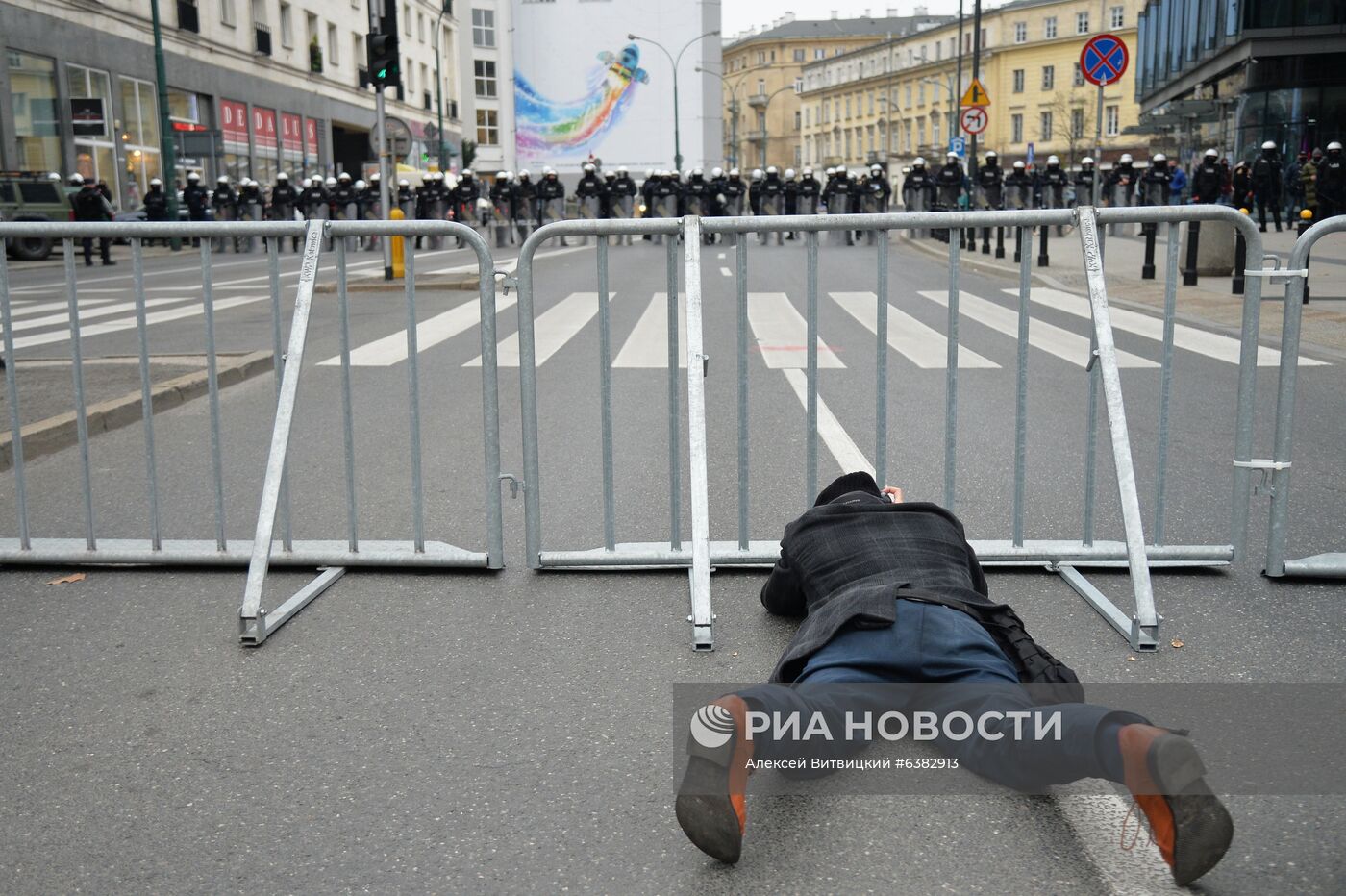 Марш националистов в Варшаве