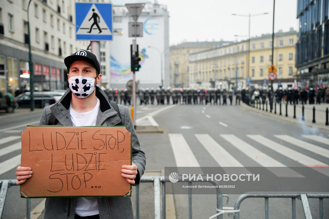 Марш националистов в Варшаве