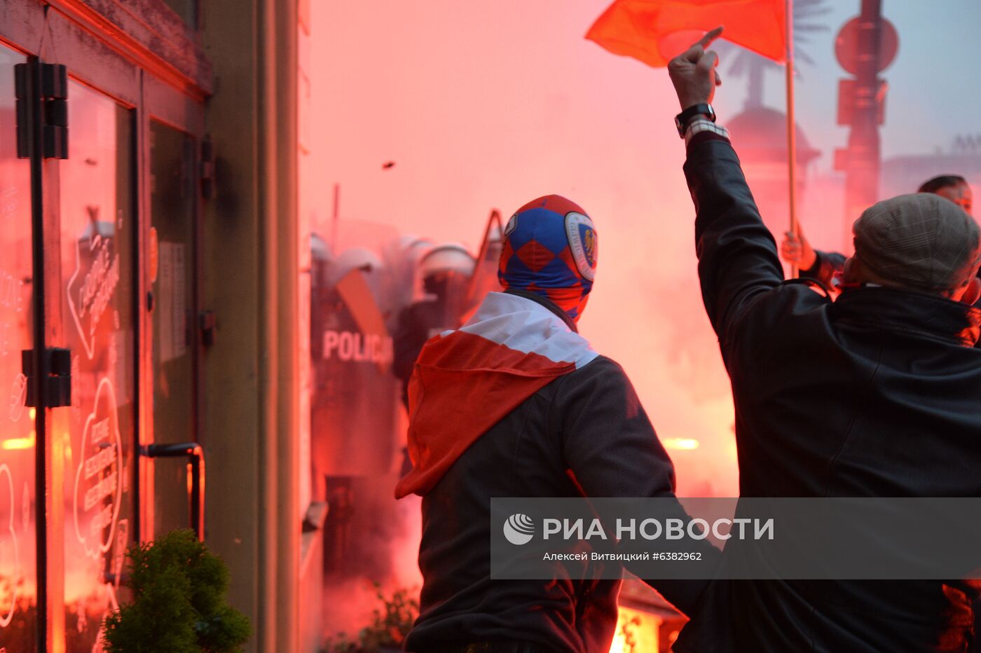 Марш националистов в Варшаве