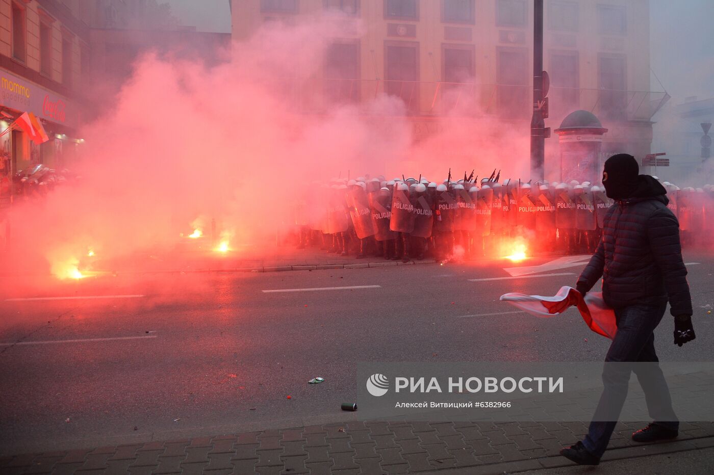 Марш националистов в Варшаве