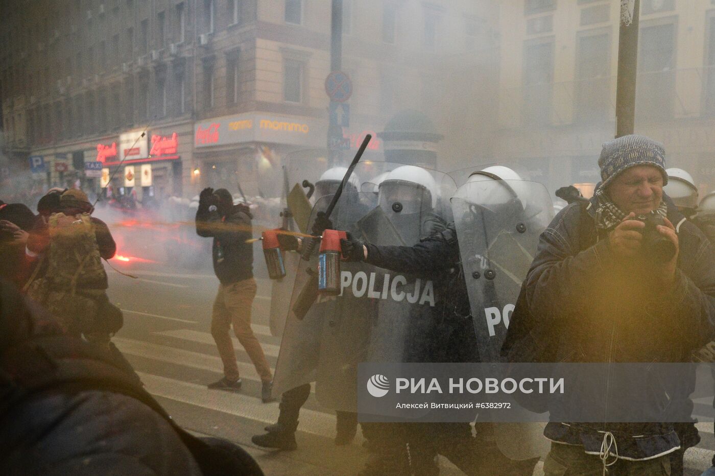 Марш националистов в Варшаве