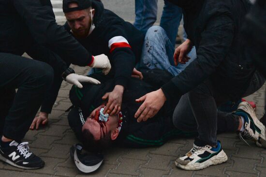 Марш националистов в Варшаве