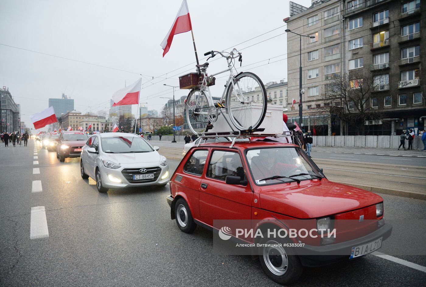 Марш националистов в Варшаве