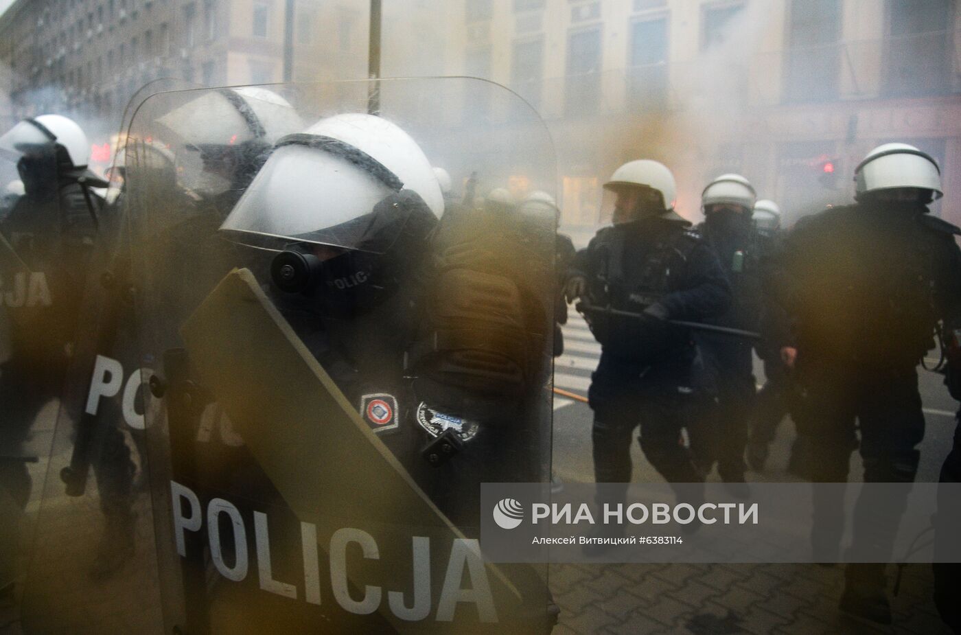 Марш националистов в Варшаве