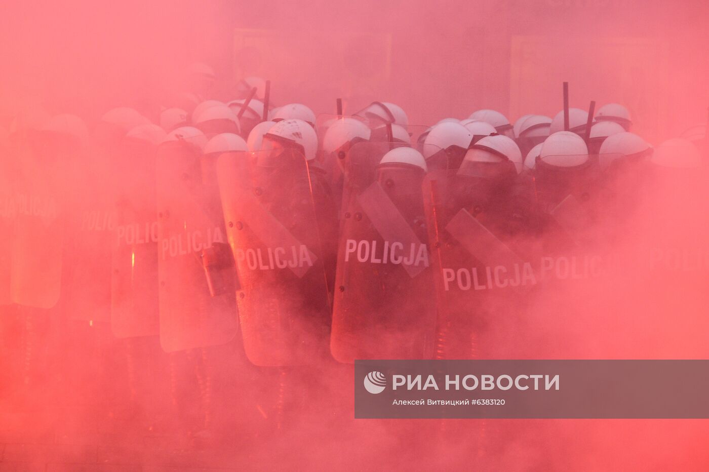 Марш националистов в Варшаве