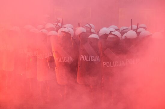 Марш националистов в Варшаве