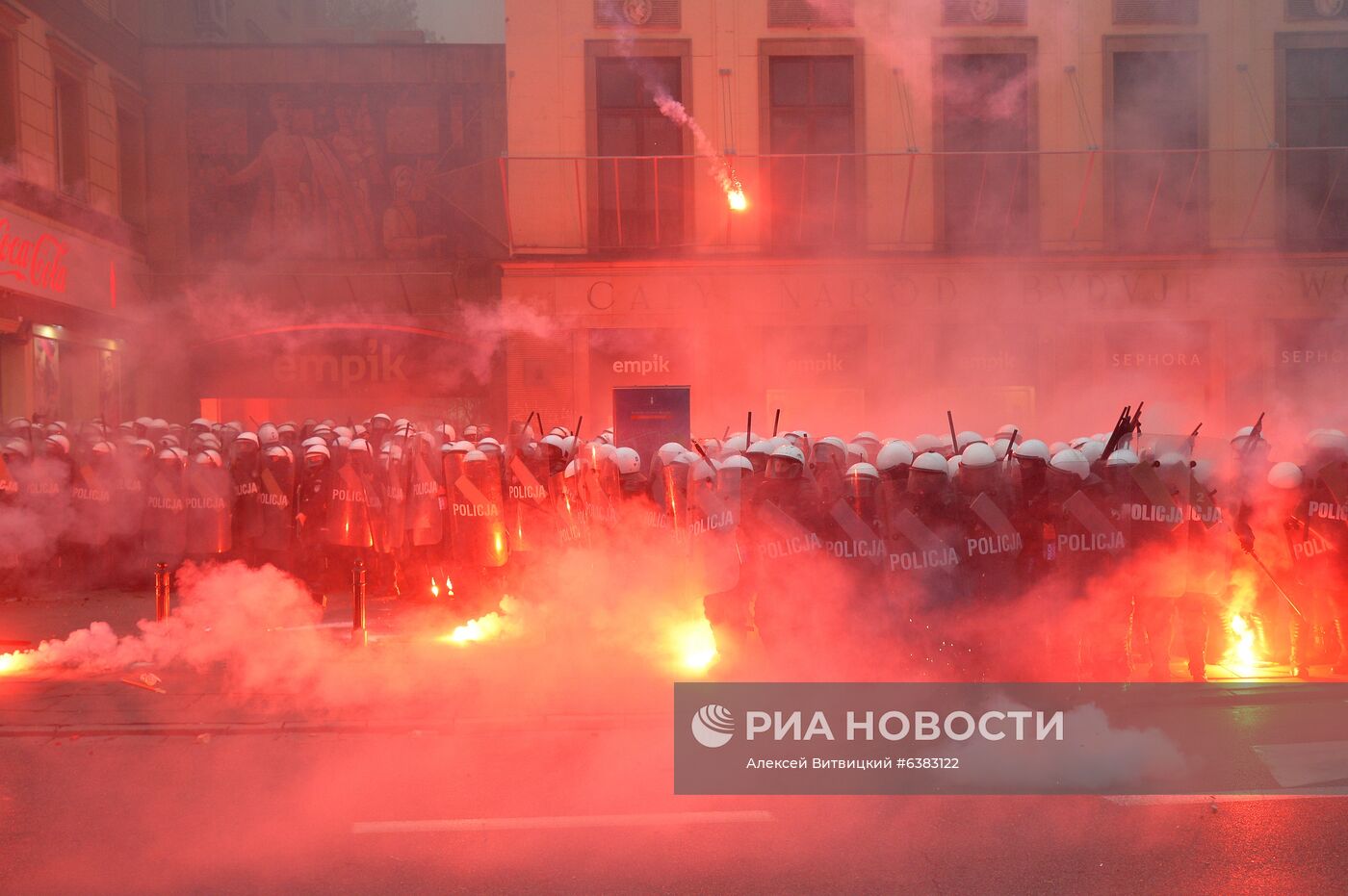 Марш националистов в Варшаве