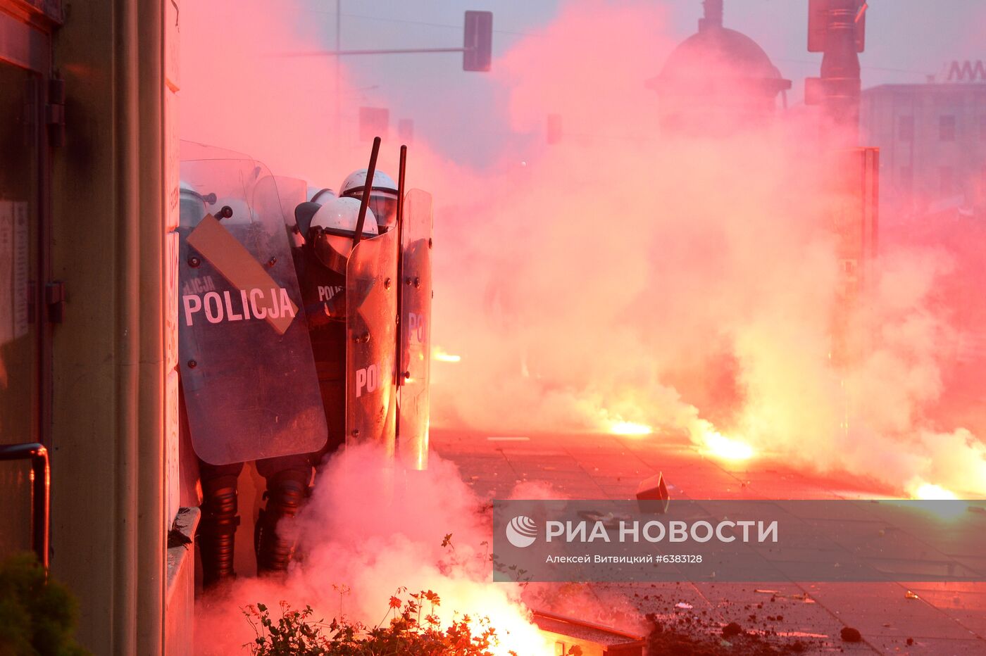 Марш националистов в Варшаве