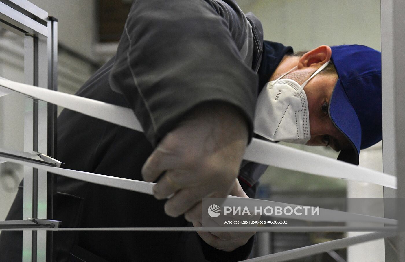 Производство медицинских масок в Новосибирке