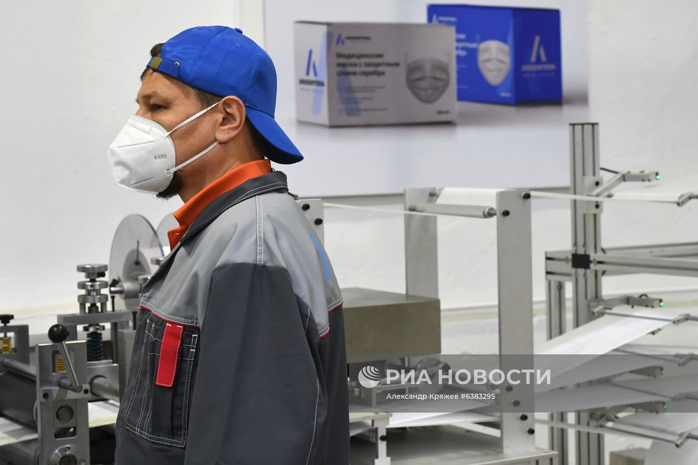 Производство медицинских масок в Новосибирке