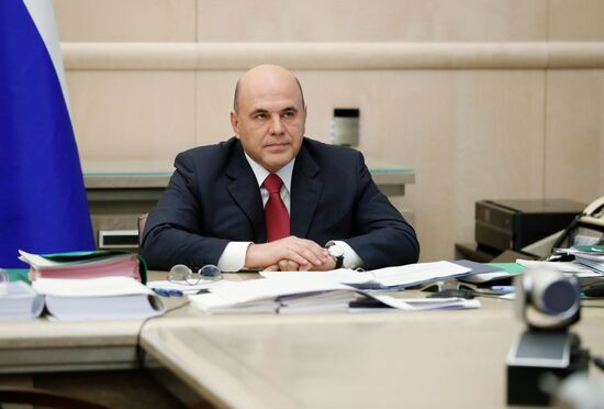 Премьер-министр РФ М. Мишустин провел заседание правительства РФ