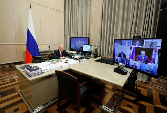 Премьер-министр РФ М. Мишустин провел заседание правительства РФ