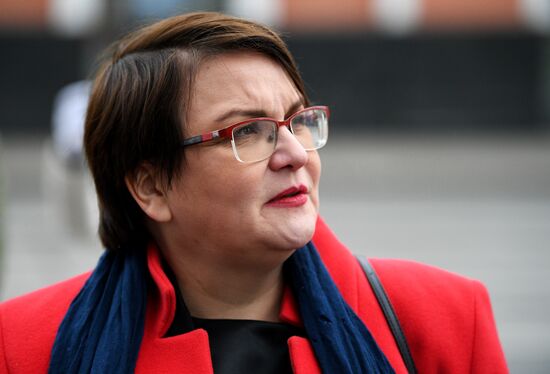 Заседание суда по делу муниципального депутата Ю. Галяминой