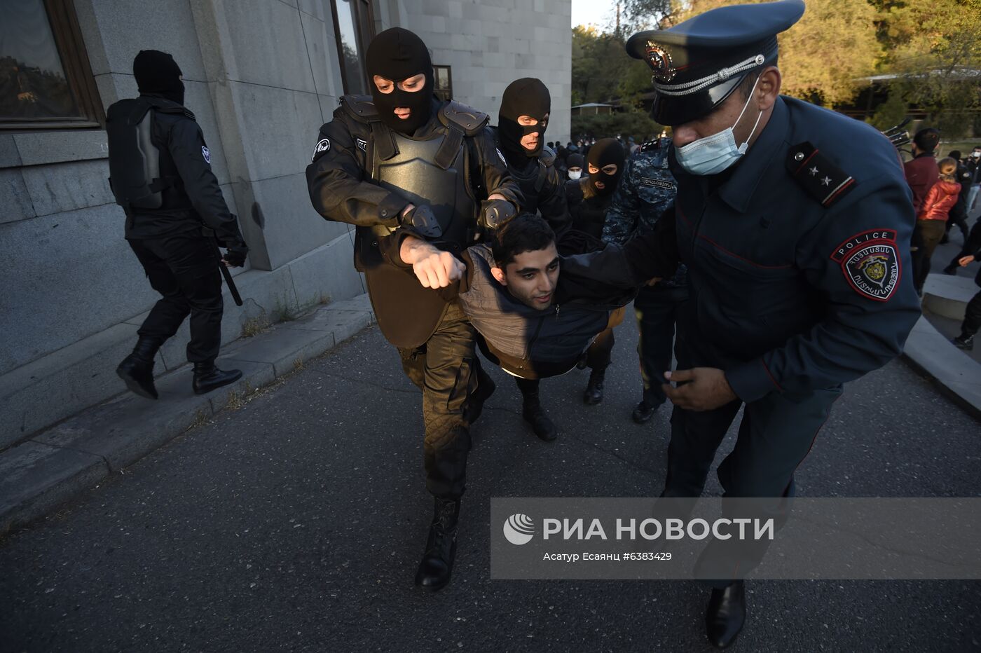 Митинг оппозиции в Ереване