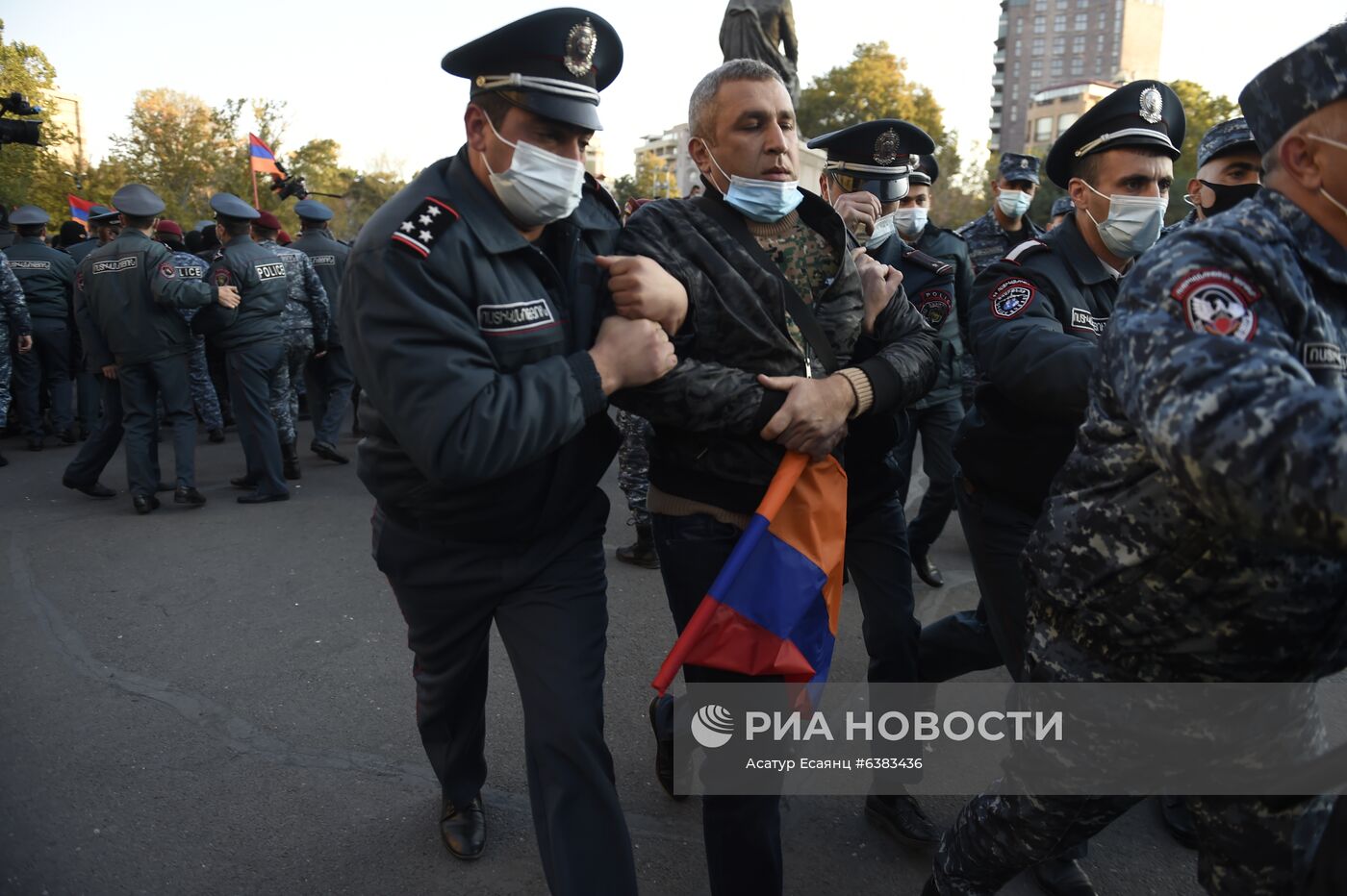 Митинг оппозиции в Ереване