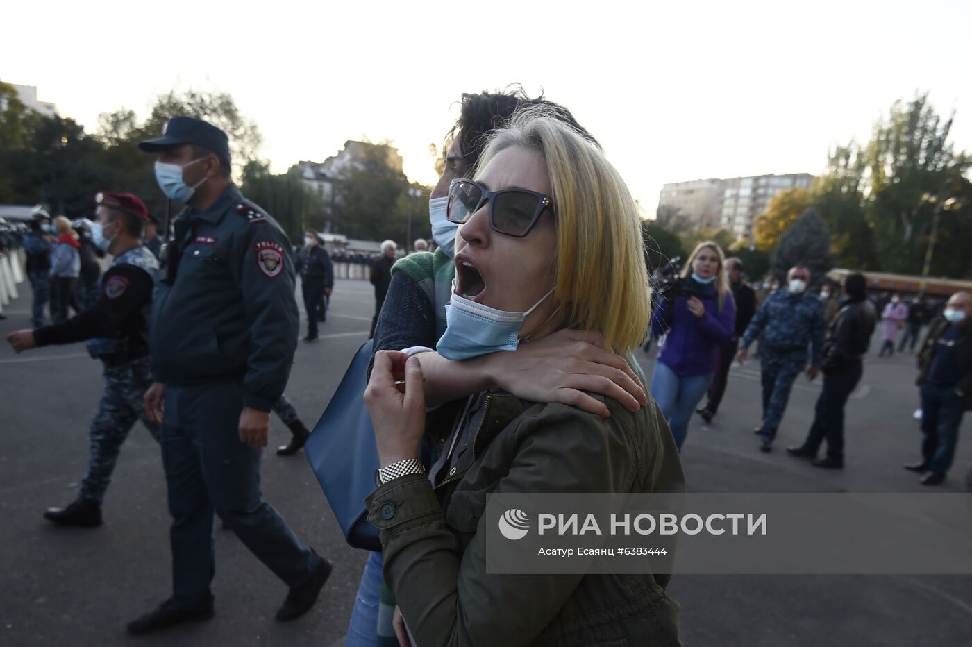 Митинг оппозиции в Ереване