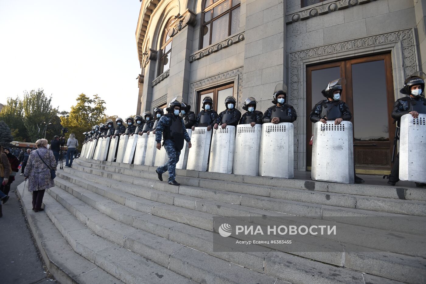 Митинг оппозиции в Ереване