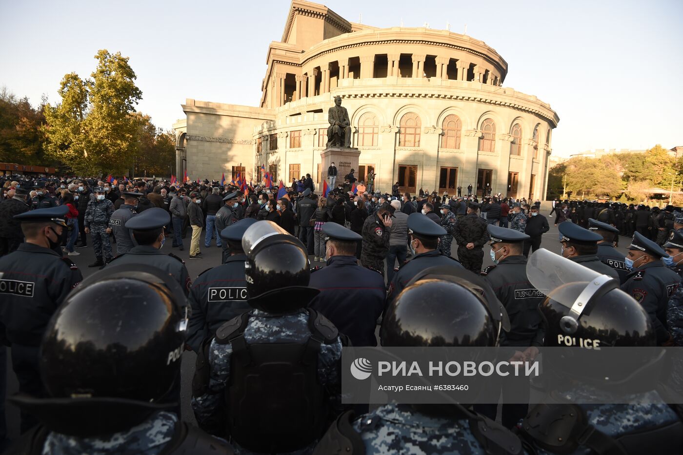 Митинг оппозиции в Ереване