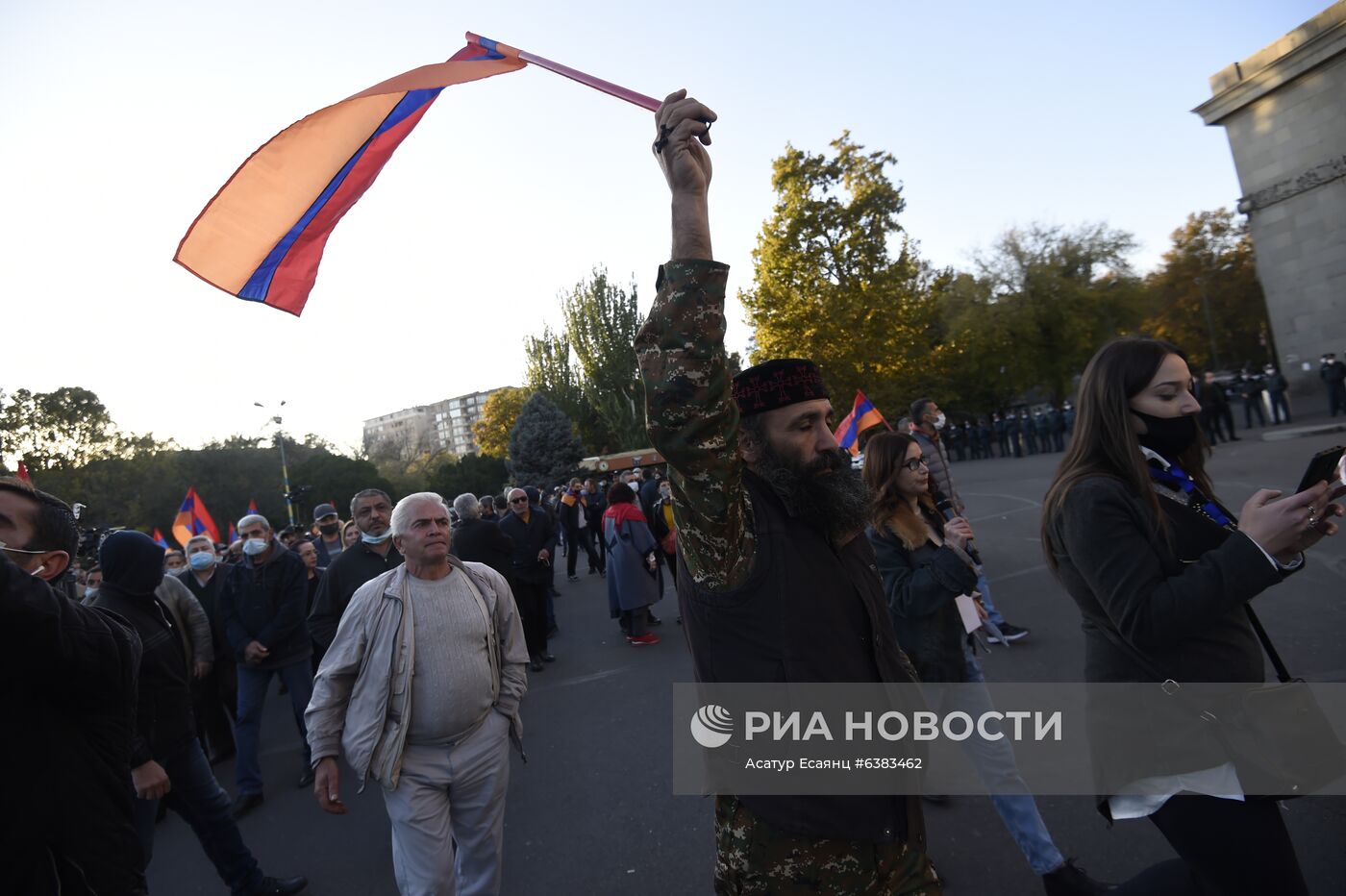 Митинг оппозиции в Ереване