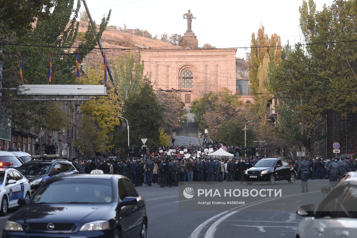 Митинг оппозиции в Ереване