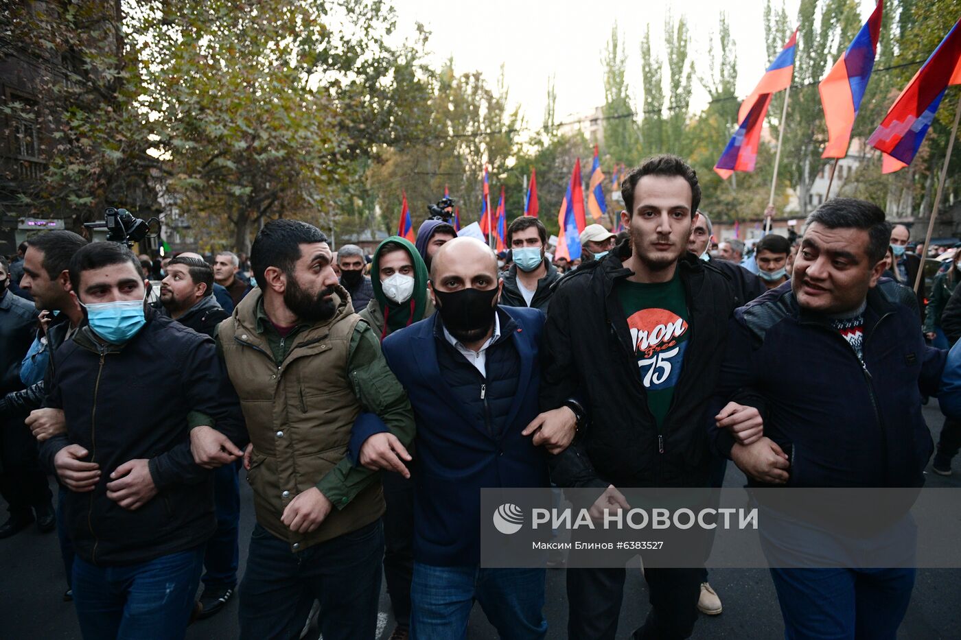 Митинг оппозиции в Ереване