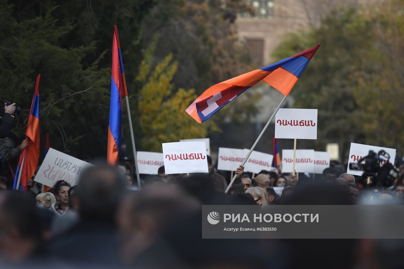 Митинг оппозиции в Ереване