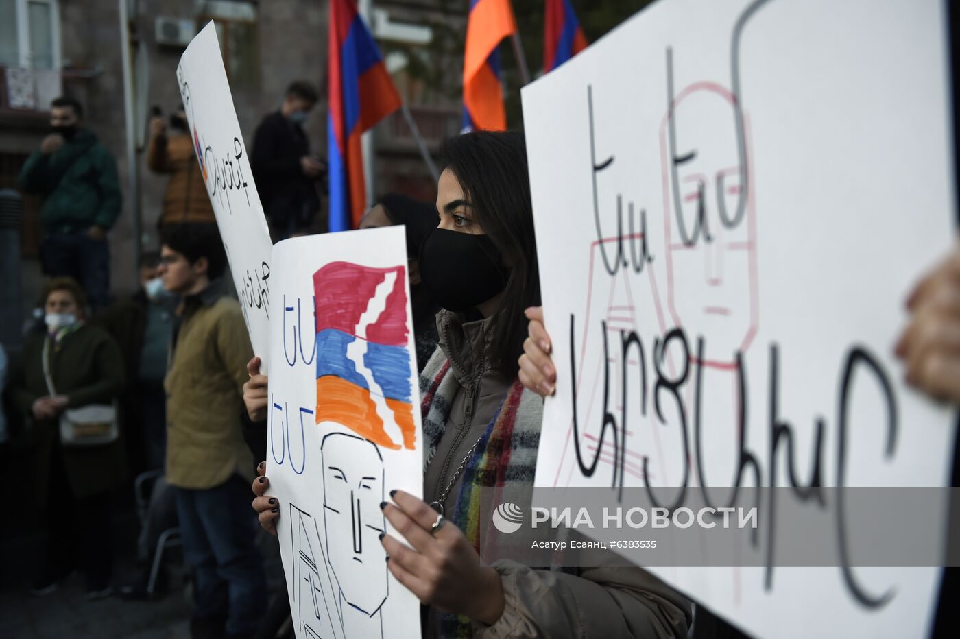 Митинг оппозиции в Ереване