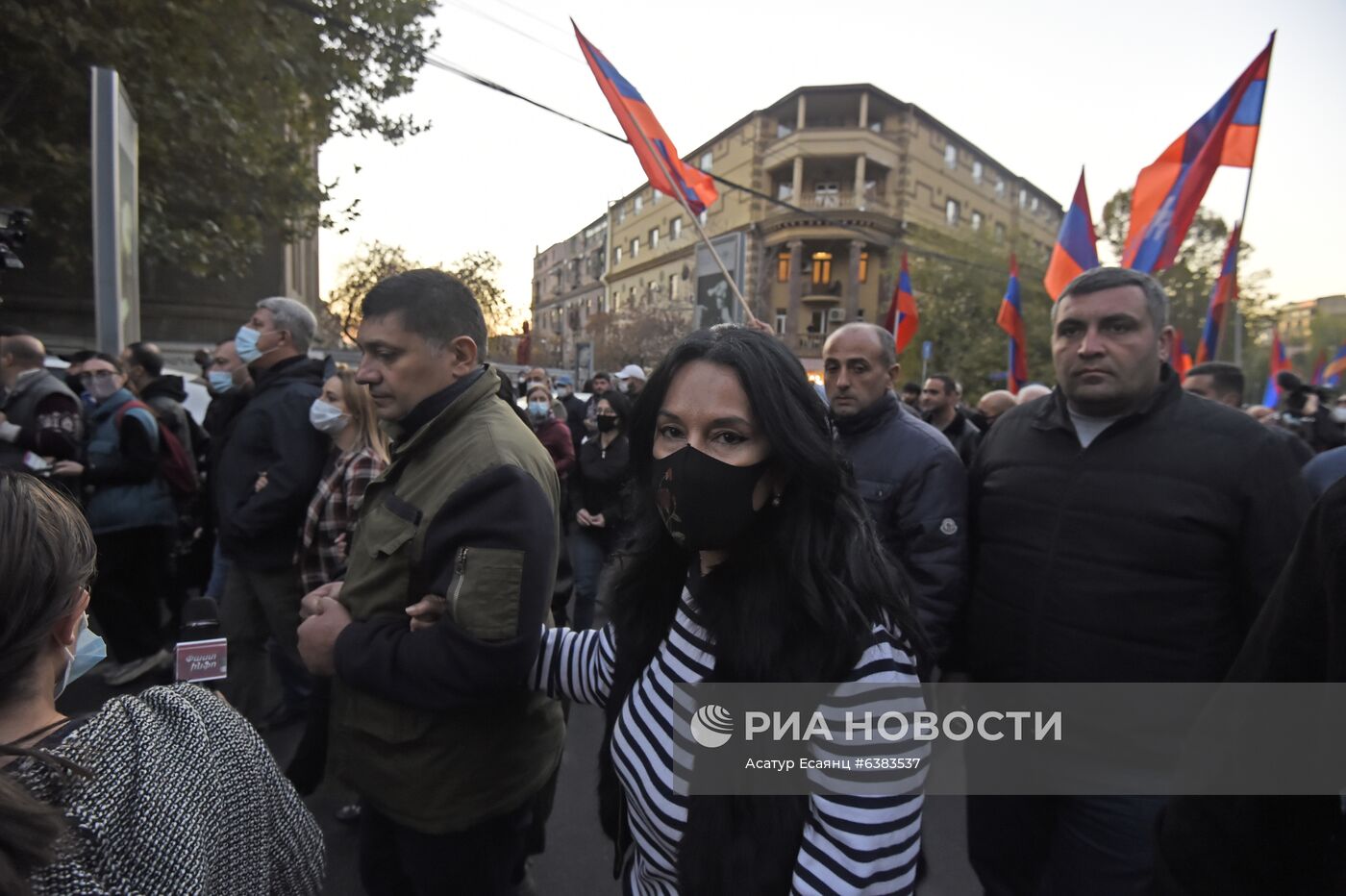 Митинг оппозиции в Ереване