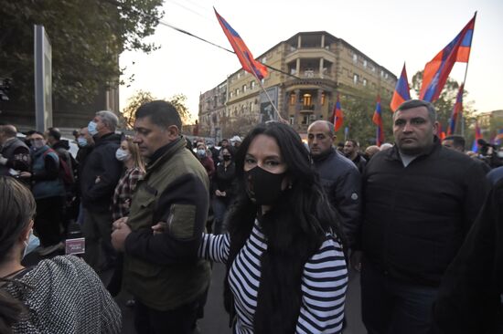 Митинг оппозиции в Ереване