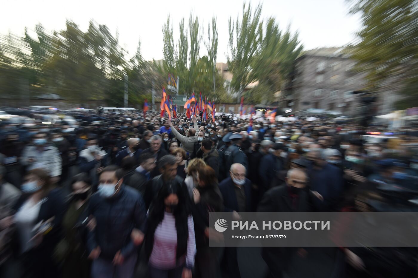 Митинг оппозиции в Ереване