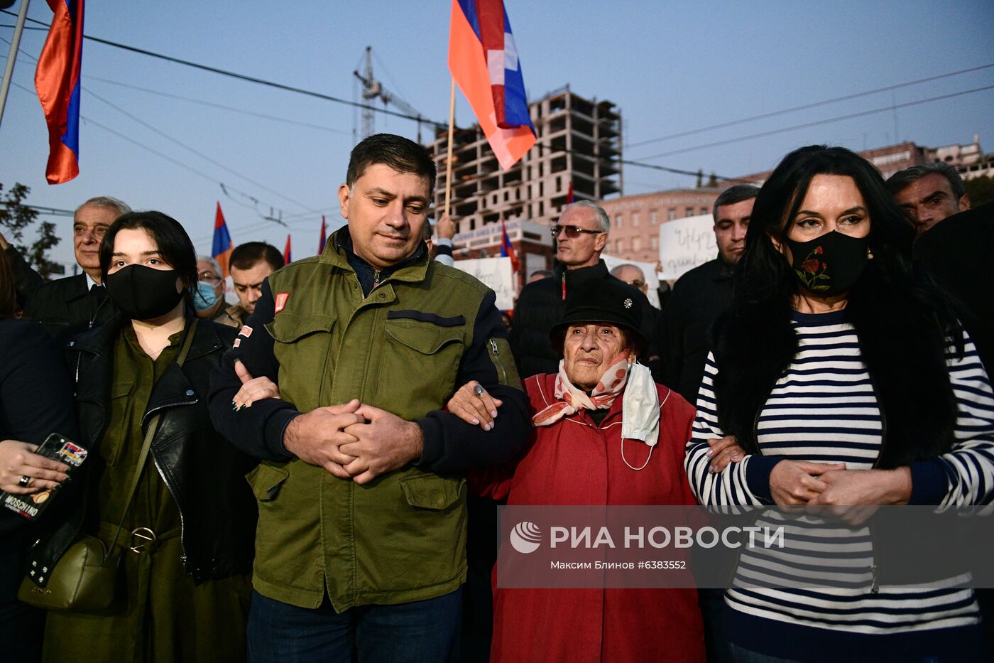 Митинг оппозиции в Ереване