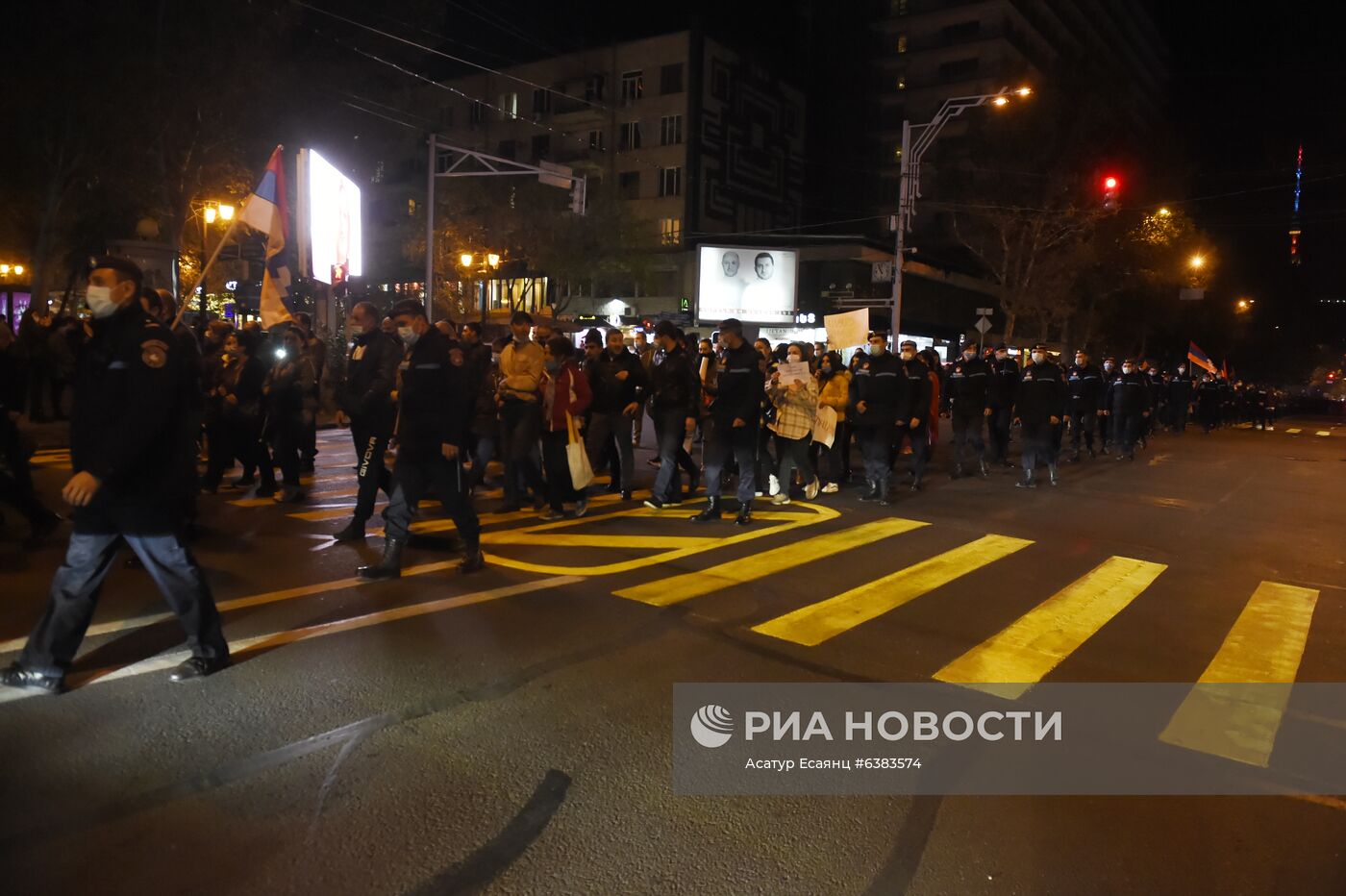 Митинг оппозиции в Ереване