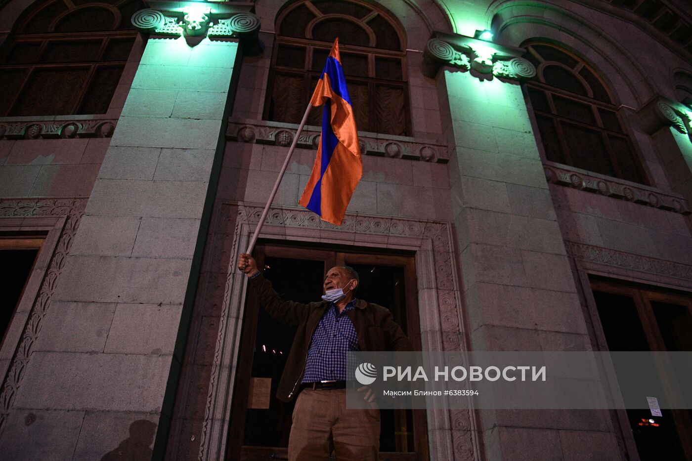 Митинг оппозиции в Ереване