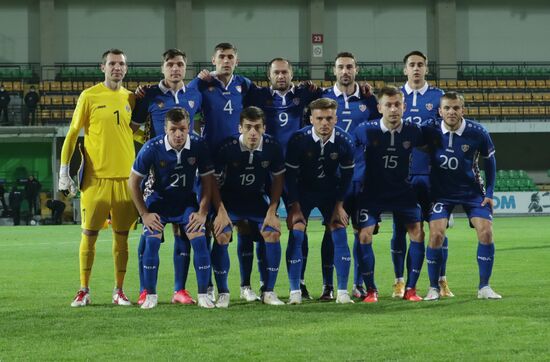 Футбол. Товарищеский матч. Молдавия - Россия 